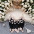 2024 New Women's Design with Chest Cushion and Suspended Tank Top, Feeling Nail Bead Letter Hook Flower Short Spicy Girl Style Knitted Top