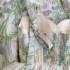 Butterfly Fairy Dress French Jacquard Dress Elegant Bow Pearl Belt Waist Waist Strap Long Dress 68350