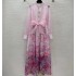 2023 New Dress with Australian Impossible Print Holiday Style, Reduce Age and Show Slim Temperament, Large Swing Long Dress