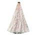 High end banquet dress, high-end light luxury, niche embroidered mesh hanging neck dress, women's summer vacation long dress