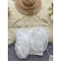 French organza three-dimensional floral camisole vest for women's summer 2024 new pure desire short style slimming vacation top