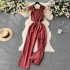 Women's 2024 Summer New Age Reducing Ruffle Edge Flying Sleeves Elastic Waist Slimming Wide Leg jumpsuit for Women