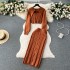 French Pure Desire Gentle Style Knitted Set Women's Long Sleeve Hoodie Strap Tank Top+Hip Wrapping Half Skirt 3-Piece Set Trendy