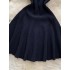 Socialite sexy hollow neck hanging sleeveless knitted dress for women in summer, slimming down with waist cinching, pure desire, spicy girl A-line short skirt