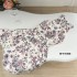 Cheongsam collar floral dress long and short styles