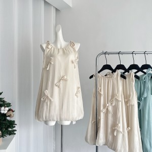 White Water Girl Miu Bow~Miss Flower Bud Dress 5/31 20:00 Limited Time 9.5% off