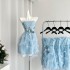 Barbie Aunt strapless dress for women's summer new sweet and spicy girl birthday party princess dress cake fluffy skirt