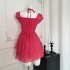 REESE Plum Sauce Summer Monet Garden Style Raspberry Powder Pure Desire Dress R3152W