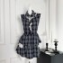 Flower Flower7 Original Design Heavy duty Grid Lace Lace Zipper Princess Dress Dress