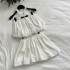 Chi Umbrella 24/ss Camellia Collection Bow Lace Hanging Neck Top Pong Skirt Pants Gentle Fashion Set