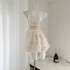 JIANG French Girl's Lace Puff Skirt