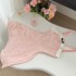 Pink camisole jumpsuit short skirt for women in summer, sweet and girlish style, high waisted birthday dress