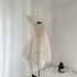 JIANG French Girl's Lace Puff Skirt