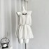 Chi Umbrella 24/ss Camellia Collection Bow Lace Hanging Neck Top Pong Skirt Pants Gentle Fashion Set