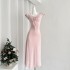 Ouyang Xi Zhizhi Fenli Summer High end New Style Temperament Long Dress for Women's Commuting Versatile Temperament Dress