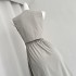 Waist cinched sleeveless back hollow out long skirt for summer 2024, new high-end and niche design shirt dress for women