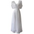 Summer French style Royal Sister White Dress, Fairy and Slim Long Dress 65839+68027+68029