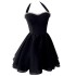 Spring/Summer New Fashionable Hanging Neck Sexy Off Shoulder Perspective Dress Two Piece Set Party Skirt 67889