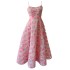 Spring/Summer New Fashionable Sexy Off Shoulder Strap Flower Skirt Resort Beach Party Date Dress 67823