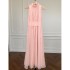 Yige Lira Early Spring New Product Pink Elegant Design Long Dress French Retro Banquet Dress Long Dress 67292