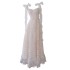 Yige Lira 2024 Spring/Summer New Product White Mesh Waist slimming temperament Daily Dress 68304