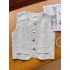 Vest women's summer new style, small fragrance temperament, retro fashion, single breasted fake pocket cardigan, outerwear top