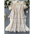 Lazy style versatile slimming hollow out hook flower knitted cardigan women's vacation style wearing shawl jacket long sun protection shirt