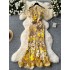 High end dress for women's dinner party, long dress, niche European and American style, heavy embroidery, slim fit and slimming fishtail skirt