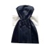 Design sense, contrasting colors, bow tie, waist cinching, slimming temperament, strapless black dress, women's French Hepburn style dress, dress