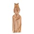 Summer Women's New Commuting Sister Sexy Hollow out Metal Circle Hanging Neck Folded Waist Split Satin Dress