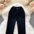 European and American Hong Kong style design, niche fringe shorts, fashionable and versatile high-end women's clothing temperament, socialite style cropped pants