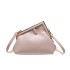 2024 New European and American Fashion Retro Texture Ins Internet Celebrity Women's Single Shoulder Cross Shoulder Triangle Small Square Bag PU