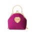 Woman bags women's bag 2024 new Chinese style retro texture hand-held chain crossbody dinner bag