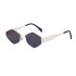 European and American fashion, irregular metal sunglasses, women's trendy personality, wide leg sunglasses, women's cross-border wholesale sunglasses