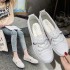 Summer new 2020 trendy women's white shoes with personality, fashion, simplicity, casual travel, Japanese women's board shoes for women