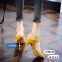 2021 Spring/Summer New Fairy Style Fashion Internet Celebrity Stiletto High Heels Sandals for Outerwear One Line Cool Dragging Slippers