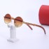 2022 New Retro Wooden Sunglasses Men's Small Round Frame Sunglasses Men's Trendy Glasses Cross border Sunglasses