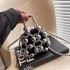 Bags Small Fragrant Pearl Bag Summer 2024 New Collection Forest Soft Girl Fashion Hollow Single Shoulder Mini Woven Bag