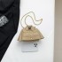 Personalized clothing rivet bag 2024 new Korean version fashion trend single shoulder women's internet famous crossbody small square bag PU