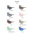 2023 New European and American Large Frame Integrated Lens Sunscreen Sunglasses for Women, Windproof Ins Sunglasses for Men, Cross border Wholesale