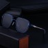 2023 New Fashionable Frameless Cut Edge Sunglasses for Men, Metal Box Sunglasses for Men, Cross border Wholesale Shapes