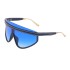 2023 New European and American Large Frame Integrated Lens Sunscreen Sunglasses for Women, Windproof Ins Sunglasses for Men, Cross border Wholesale