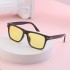 2022 European and American Fashion T-shaped Box Sunscreen Sunglasses for Women Ins Korean Edition Sunglasses for Men Cross border Wholesale