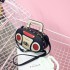 Bags Fashion Women's Bag 2024 Summer New Fashion Rivet Retro Radio Instagram Internet Celebrity Single Shoulder Crossbody Bag