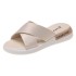 Sandals for women 2021 new summer Korean style trendy cross with thick sole ins trendy student slope heel sandals