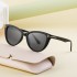 2024 New European and American Fashion Cat Eye Sunglasses for Women, Sunscreen Sunglasses for Women, Cross border Glasses Wholesale, Sunglasses