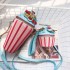 Bag Women's Bag 2024 Fashion Individuality Creativity Bags Tiktok Net Red Ice Cream Cartoon Girl Chain Crossbody Bag