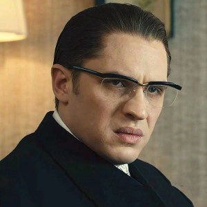 2022 new gangster legend Tom Hardy's same half frame glasses can be paired with prescription myopia anti blue light WY12