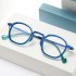 Sun Honglei's same sunglasses, men's trendy retro steampunk small box anti blue light sunglasses frame, flat light frame