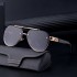 European and American retro diamond trimmed sunglasses for men, driving toad glasses for men, cross-border wholesale of shades